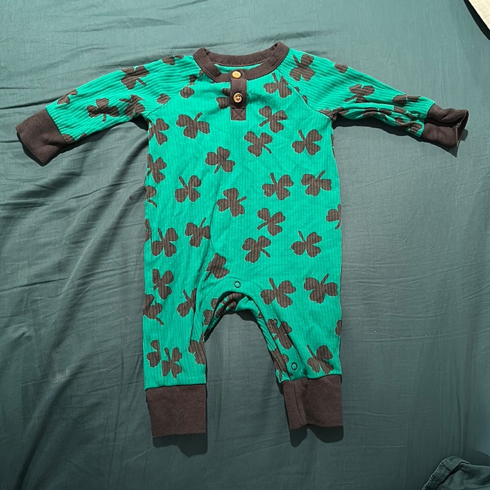 Cat & Jack Shamrock Outfit
